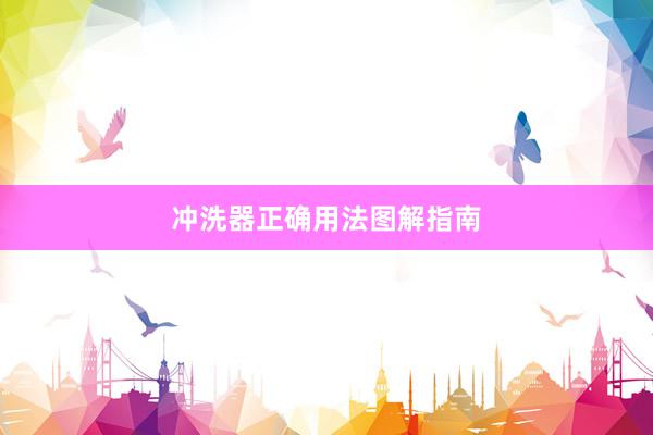 冲洗器正确用法图解指南